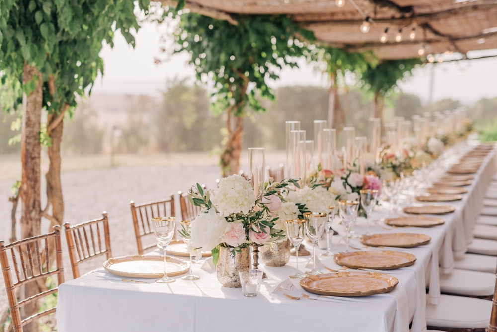 Comment disposer les tables pour le mariage