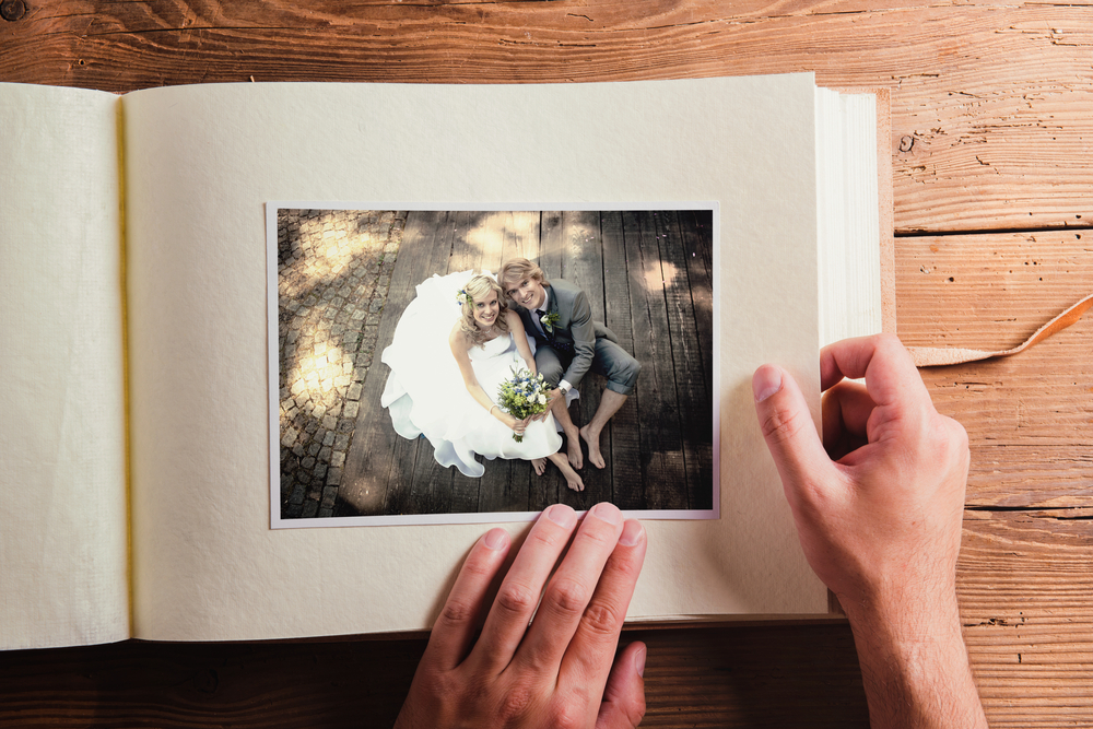 Créer un album photo de mariage, explications