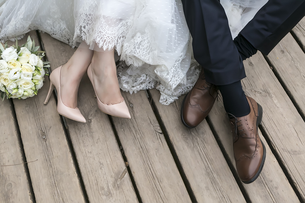 Idées de chaussures pour une tenue de mariage